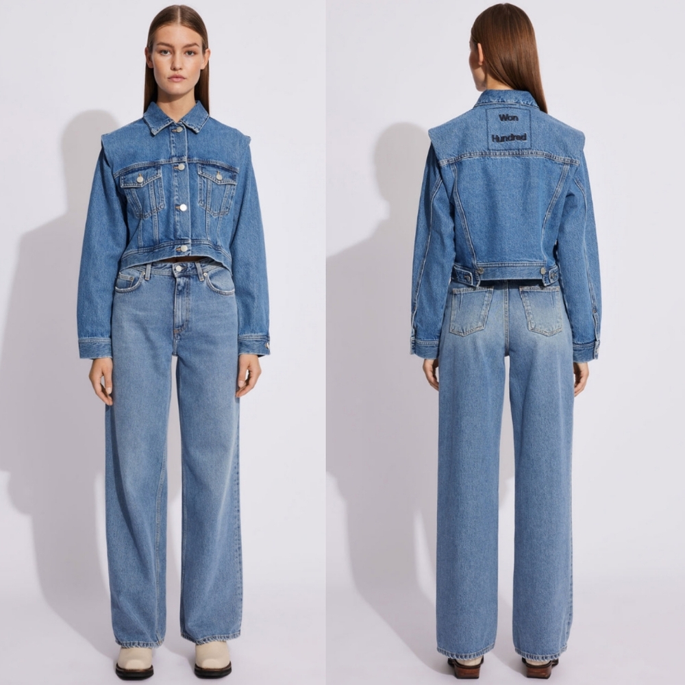 Won Hundred Kiri Jeans, Light Blue, Size 28